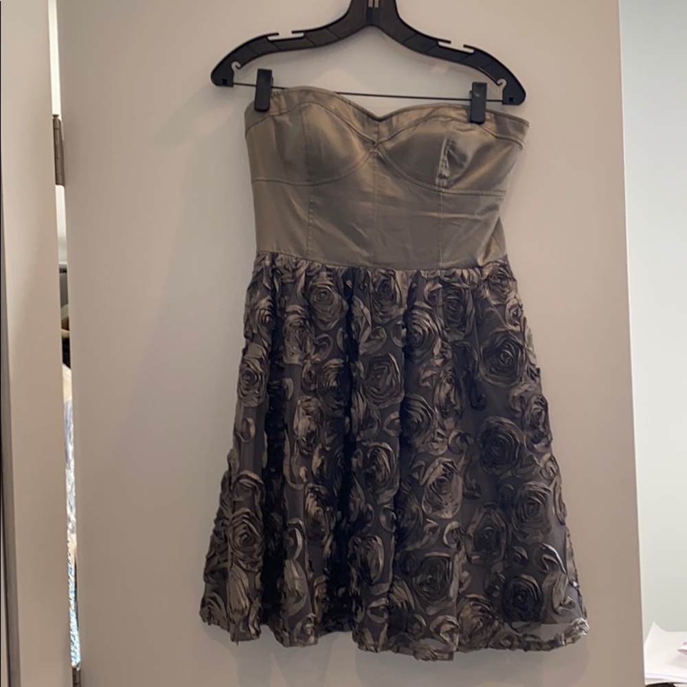 Adrianna papell boutique green dress